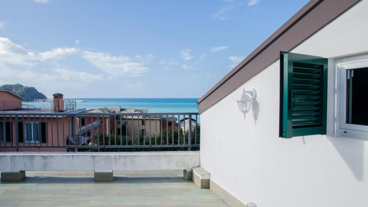 009 - Attico Sant'Anna Vista Mare 150M Dalla Spiaggia Con Terrazza Privata Lejlighed Sestri Levante Eksteriør billede
