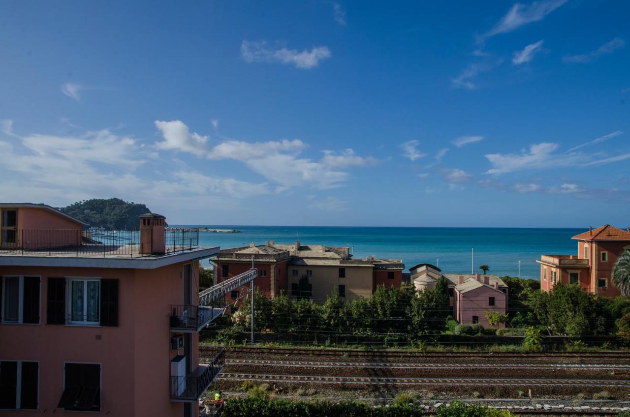 009 - Attico Sant'Anna Vista Mare 150M Dalla Spiaggia Con Terrazza Privata Lejlighed Sestri Levante Eksteriør billede